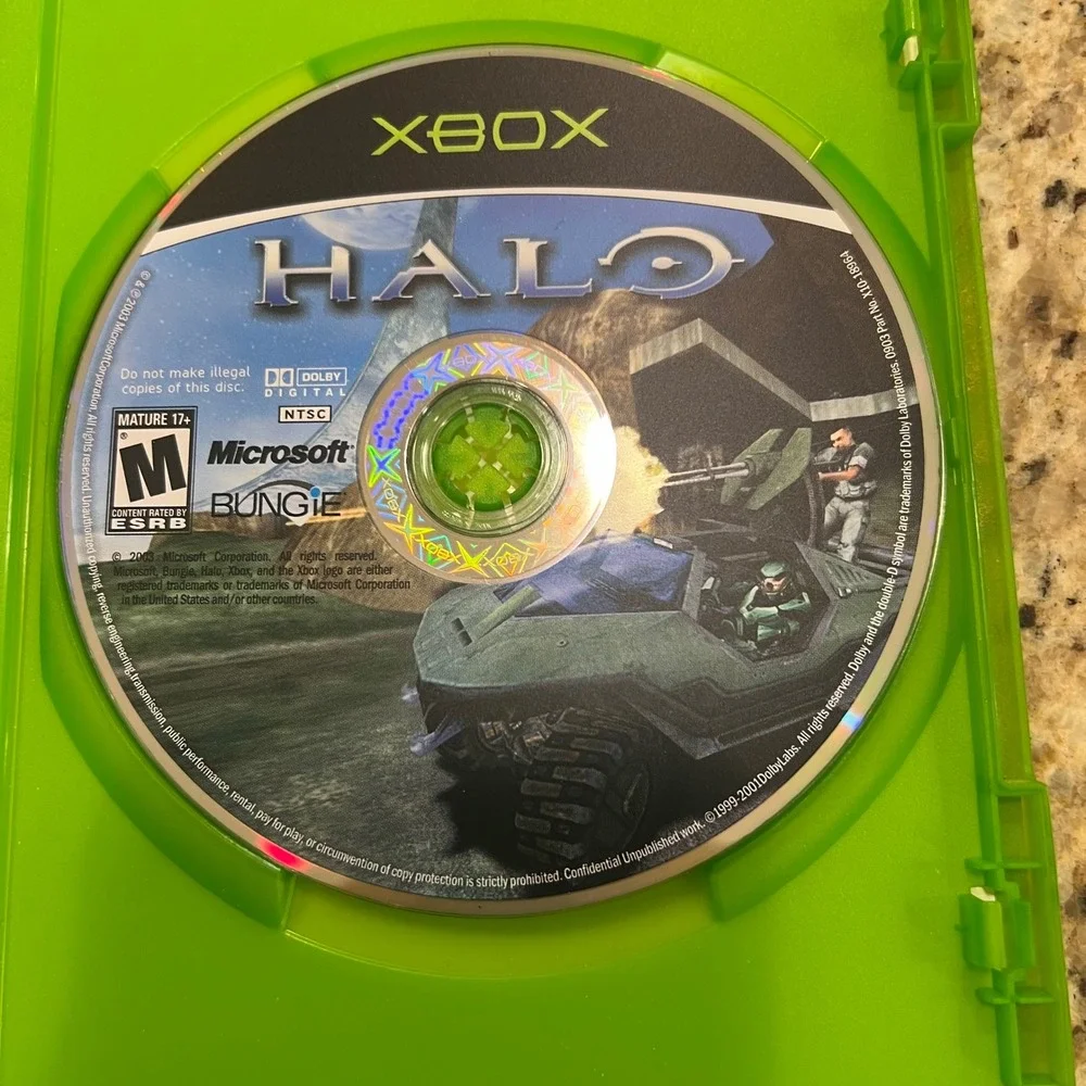 Halo Combat Evolved Xbox Game of the Year Edition CIB Bungie Microsoft NTSC